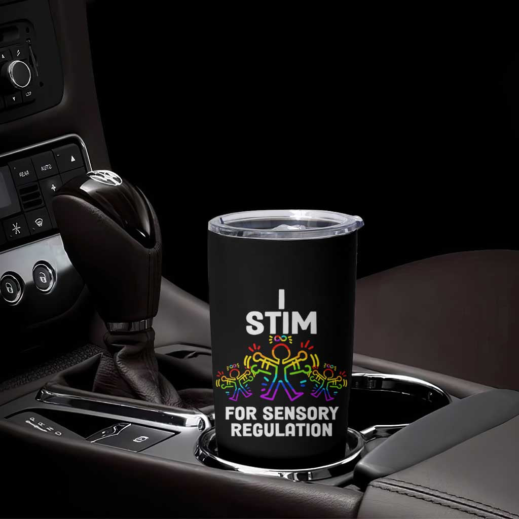 Autism Awareness Tumbler Cup I Stim For Sensory Regulation