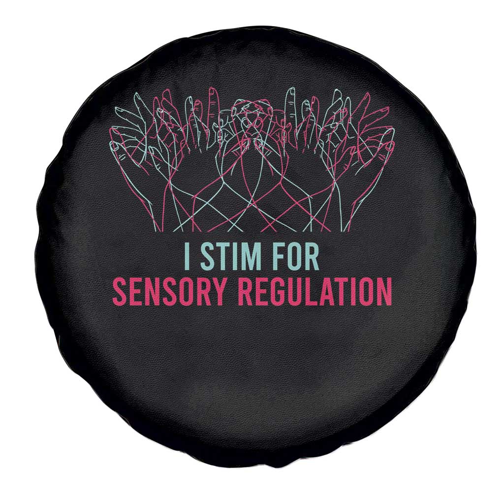 Autism Awareness Spare Tire Cover I Stim For Sensory Regulation
