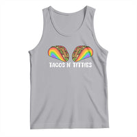 Tacos Lover LGBT Pride Tank Top Tacos N' Titties Gay Rainbow Proud Gay