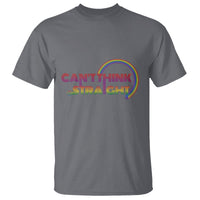 LGBT Pride T Shirt Can't Think Straight Rainbow Gay Lesbian - Wonder Print Shop