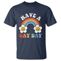 Funny LGBT Pride T Shirt Have A Gay Day Rainbow - Wonder Print Shop