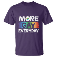 Funny LGBT Pride T Shirt More Gay Everyday - Wonder Print Shop