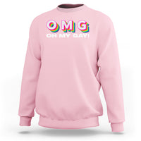 Funny LGBT Pride Sweatshirt OMG Oh My Gay - Wonder Print Shop