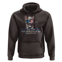 US President Election Debate 2024 Hoodie Morals Of An Alley Cat - Wonder Print Shop