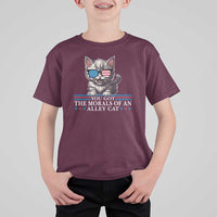 US President Election Debate 2024 T Shirt For Kid Morals Of An Alley Cat - Wonder Print Shop