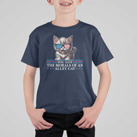 US President Election Debate 2024 T Shirt For Kid Morals Of An Alley Cat - Wonder Print Shop