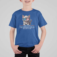 US President Election Debate 2024 T Shirt For Kid Morals Of An Alley Cat - Wonder Print Shop
