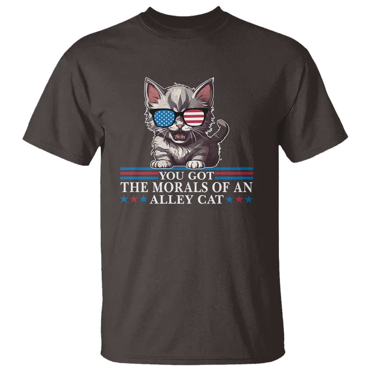 US President Election Debate 2024 T Shirt Morals Of An Alley Cat - Wonder Print Shop