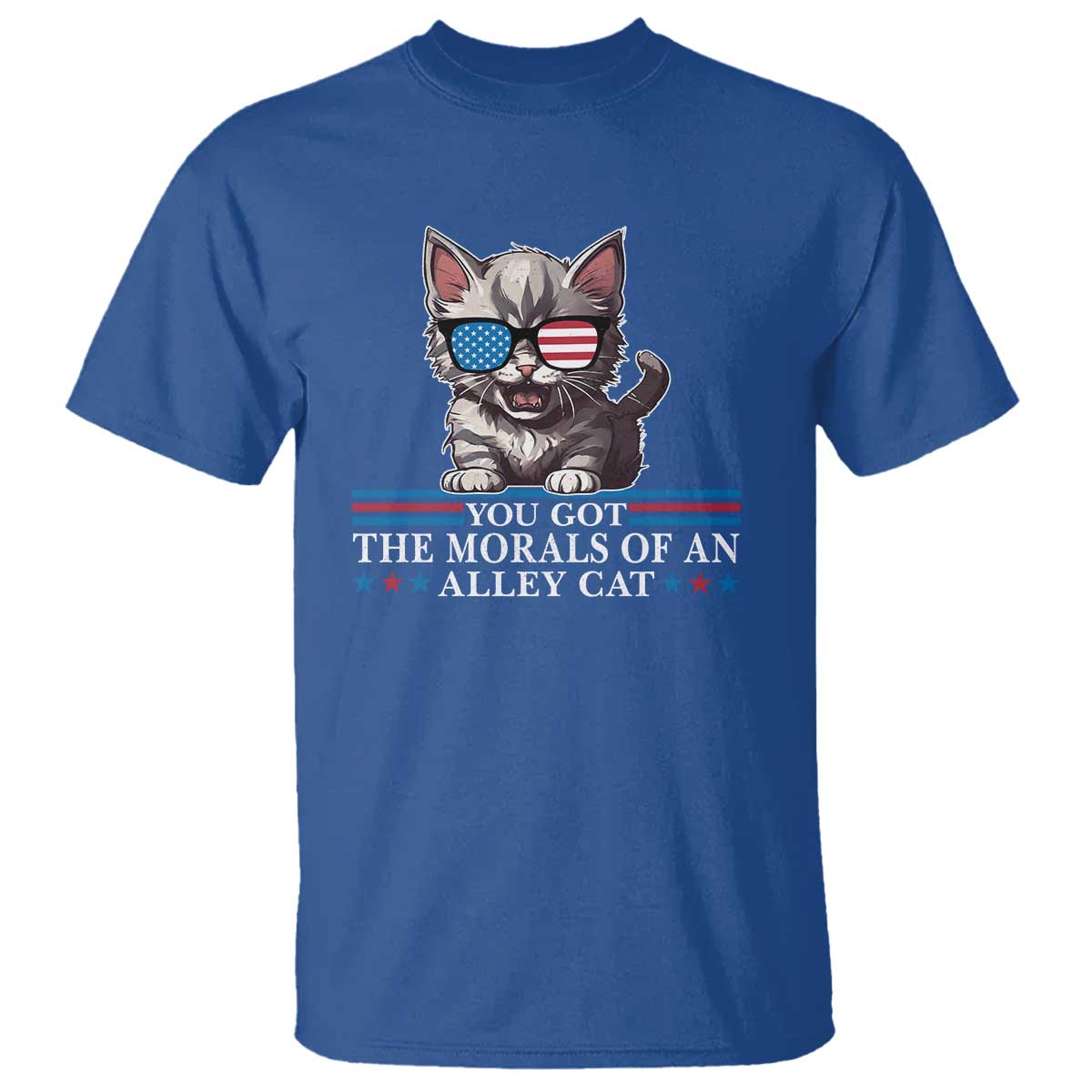 US President Election Debate 2024 T Shirt Morals Of An Alley Cat - Wonder Print Shop