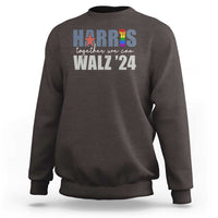 Harris Walz 2024 Sweatshirt Together We Can LGBTQ Rights - Wonder Print Shop