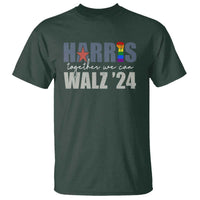Harris Walz 2024 T Shirt Together We Can LGBTQ Rights - Wonder Print Shop