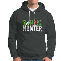 Zombie Hunter Eye Brain Hunting Halloween Costume Hoodie - Wonder Print Shop