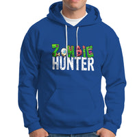 Zombie Hunter Eye Brain Hunting Halloween Costume Hoodie - Wonder Print Shop