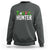 Zombie Hunter Eye Brain Hunting Halloween Costume Sweatshirt - Wonder Print Shop