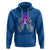 Just Breathe Purple Ribbon CF Cystic Fibrosis Awareness Hoodie - Wonder Print Shop