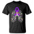 Just Breathe Purple Ribbon CF Cystic Fibrosis Awareness T Shirt - Wonder Print Shop