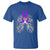 Just Breathe Purple Ribbon CF Cystic Fibrosis Awareness T Shirt - Wonder Print Shop