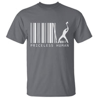 Priceless Human Funny Barcode T Shirt - Wonder Print Shop