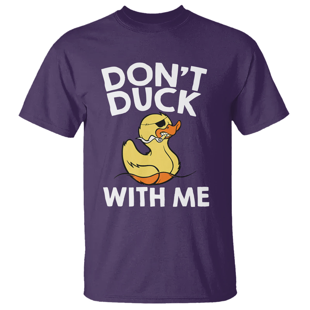 Don't Duck With Me Funny Rubber Ducks T Shirt - Wonder Print Shop