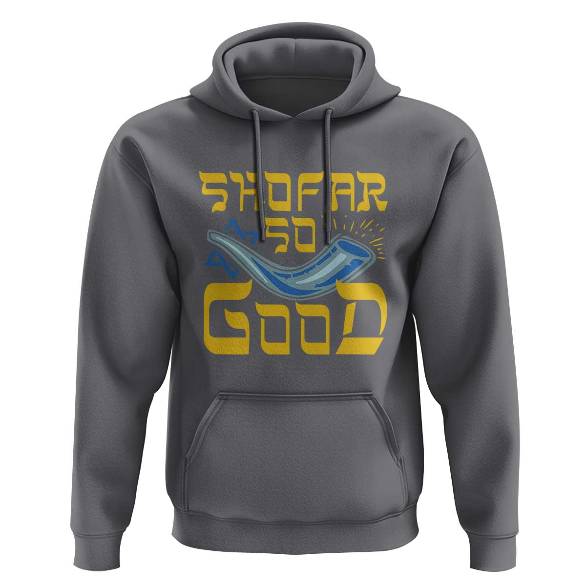 Rosh Hashanah Jewish Hoodie Funny Shofar So Good
