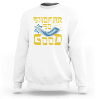 Rosh Hashanah Jewish Sweatshirt Funny Shofar So Good - Wonder Print Shop