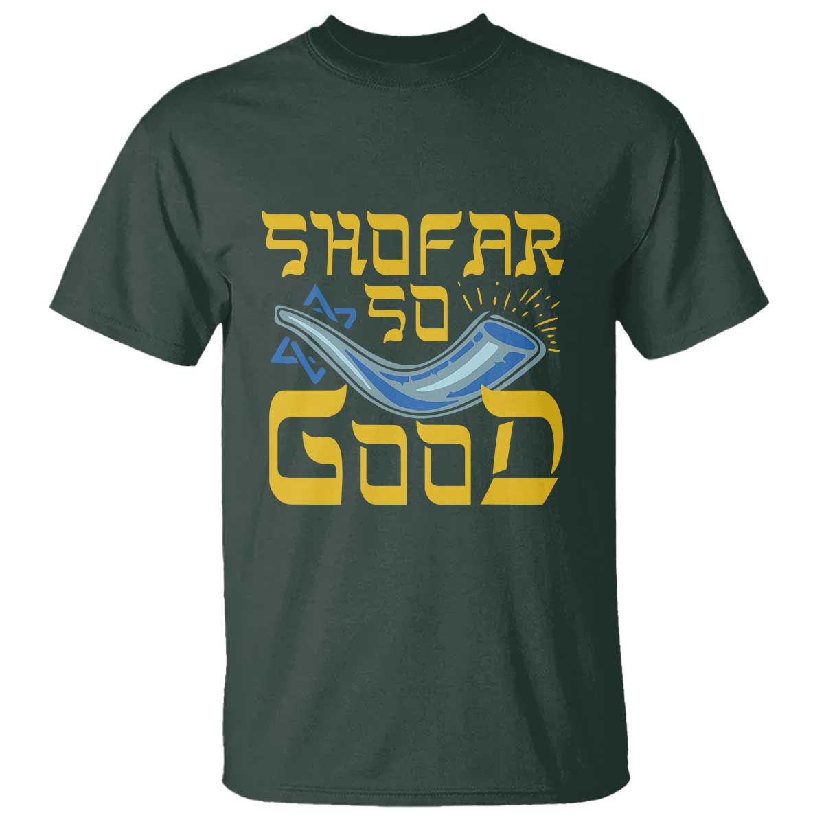 Rosh Hashanah Jewish T Shirt Funny Shofar So Good - Wonder Print Shop