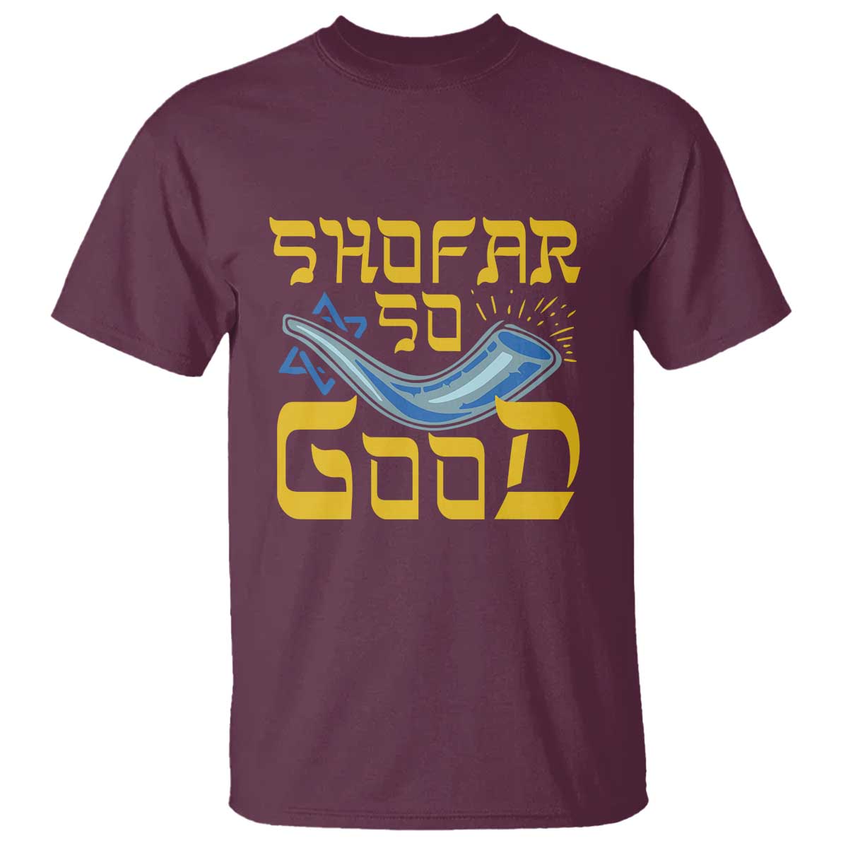 Rosh Hashanah Jewish T Shirt Funny Shofar So Good - Wonder Print Shop
