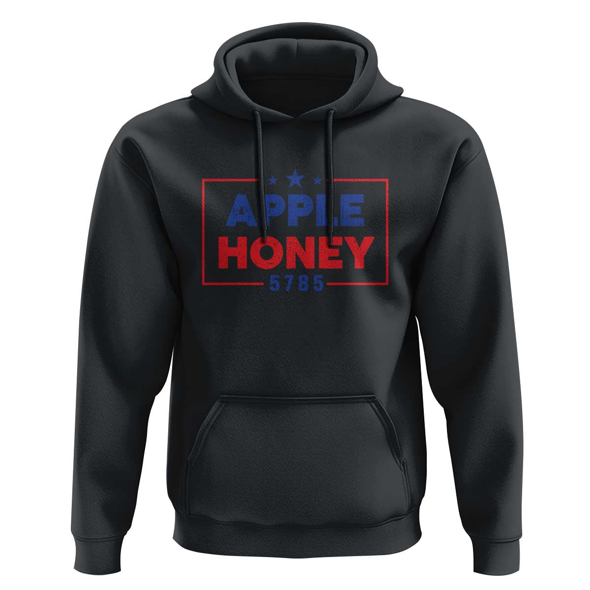 Rosh Hashanah Jewish Hoodie Apple Honey 5785 New Year Holiday 2024