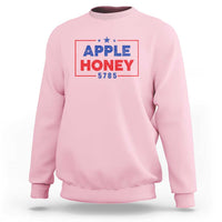 Rosh Hashanah Jewish Sweatshirt Apple Honey 5785 New Year Holiday 2024 - Wonder Print Shop