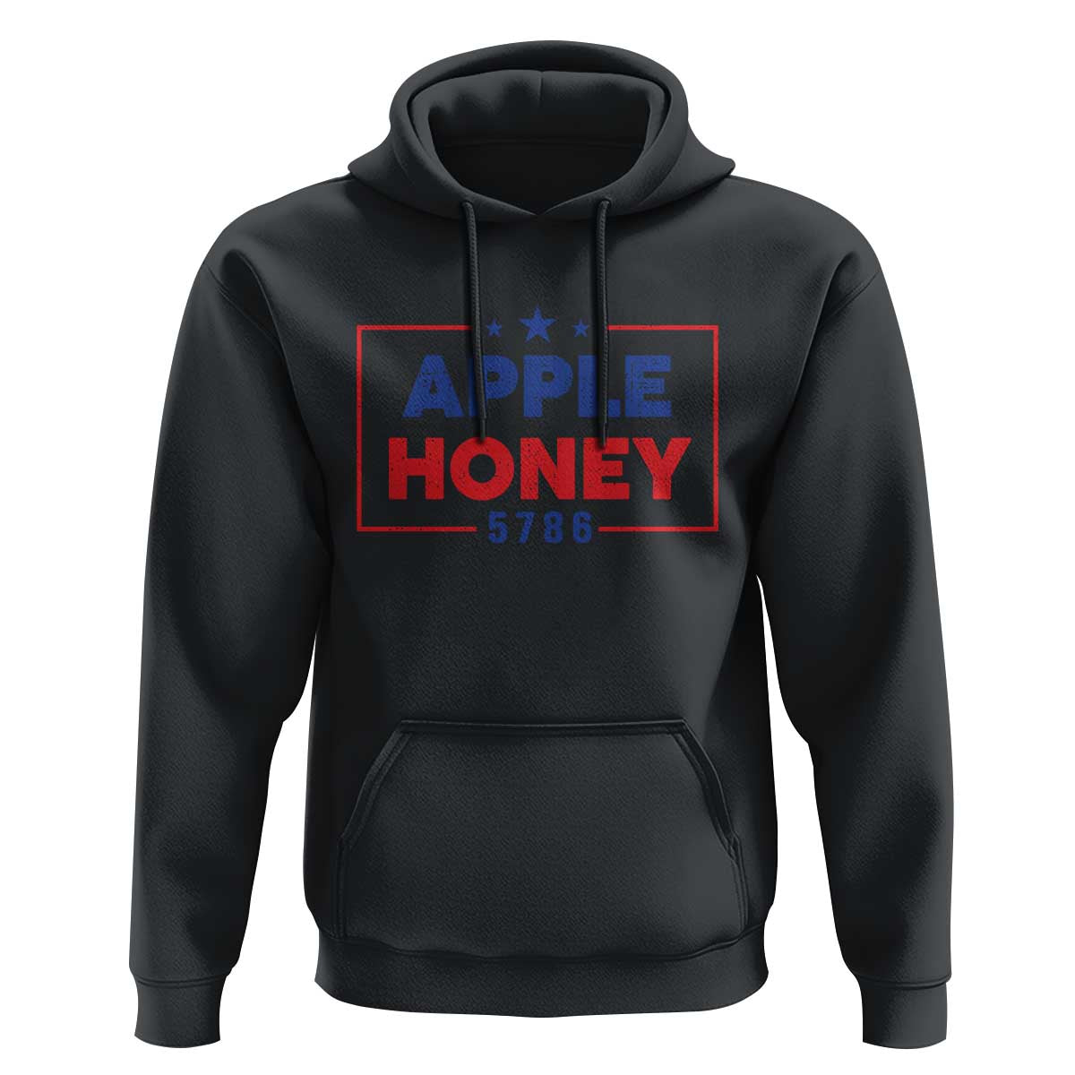 Rosh Hashanah Jewish Hoodie Apple Honey 5786 New Year Holiday 2025