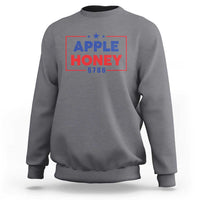 Rosh Hashanah Jewish Sweatshirt Apple Honey 5786 New Year Holiday 2025 - Wonder Print Shop