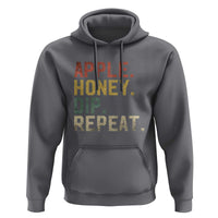 Rosh Hashanah Jewish Hoodie Apple Honey Dip Repeat