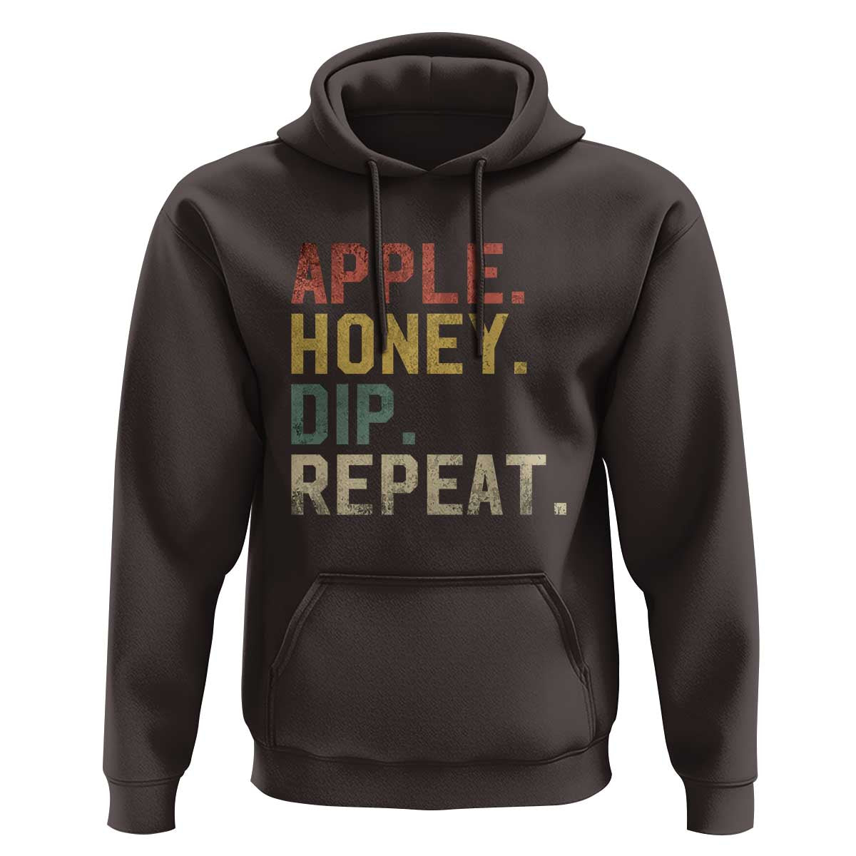 Rosh Hashanah Jewish Hoodie Apple Honey Dip Repeat