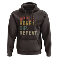 Rosh Hashanah Jewish Hoodie Apple Honey Dip Repeat