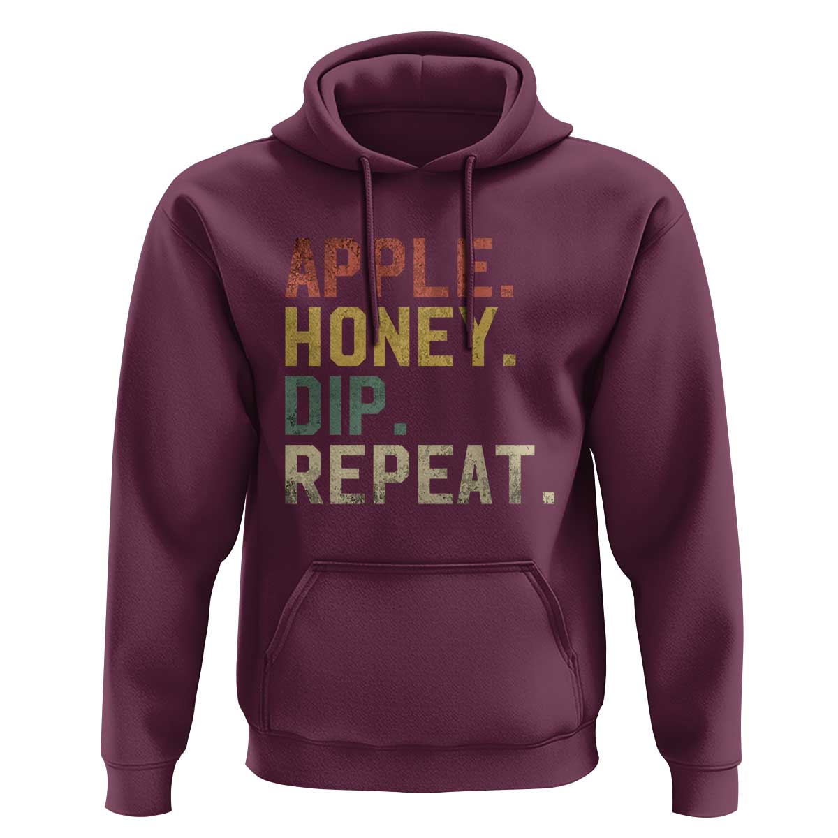 Rosh Hashanah Jewish Hoodie Apple Honey Dip Repeat