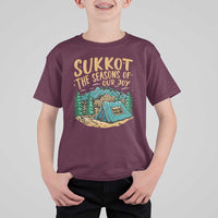 Sukkot T Shirt For Kid The Season Of Our Joy Jewish Holiday - Wonder Print Shop