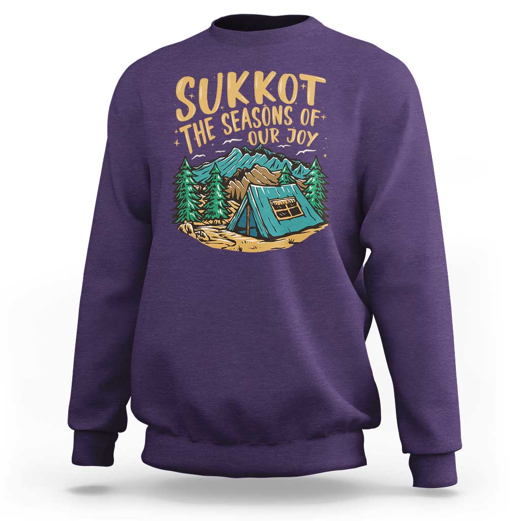 Sukkot Sweatshirt The Season Of Our Joy Jewish Holiday - Wonder Print Shop