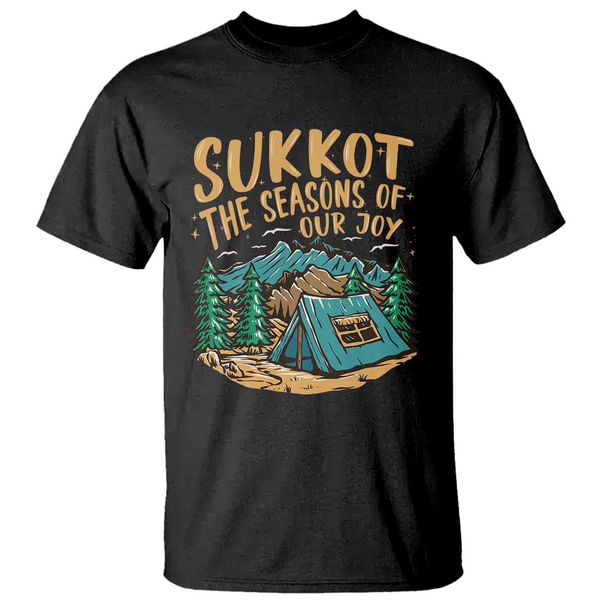 Sukkot T Shirt The Season Of Our Joy Jewish Holiday - Wonder Print Shop