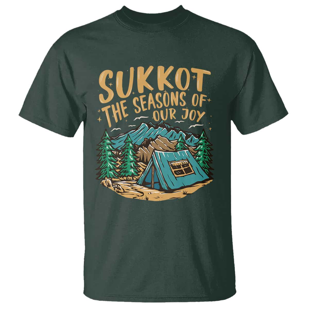 Sukkot T Shirt The Season Of Our Joy Jewish Holiday - Wonder Print Shop