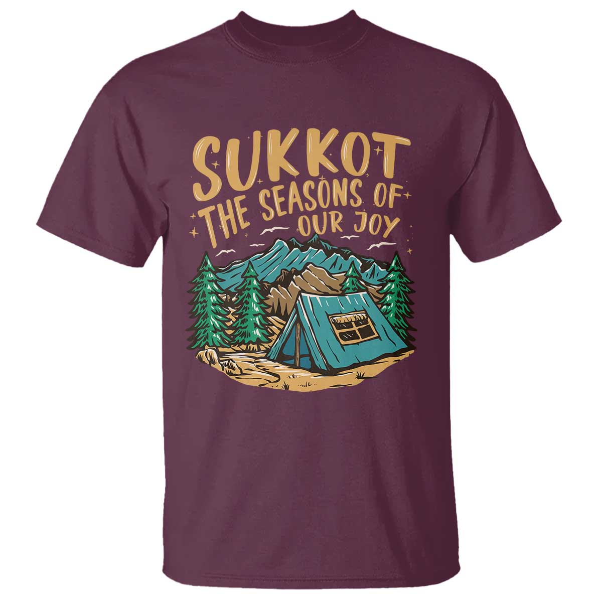 Sukkot T Shirt The Season Of Our Joy Jewish Holiday - Wonder Print Shop