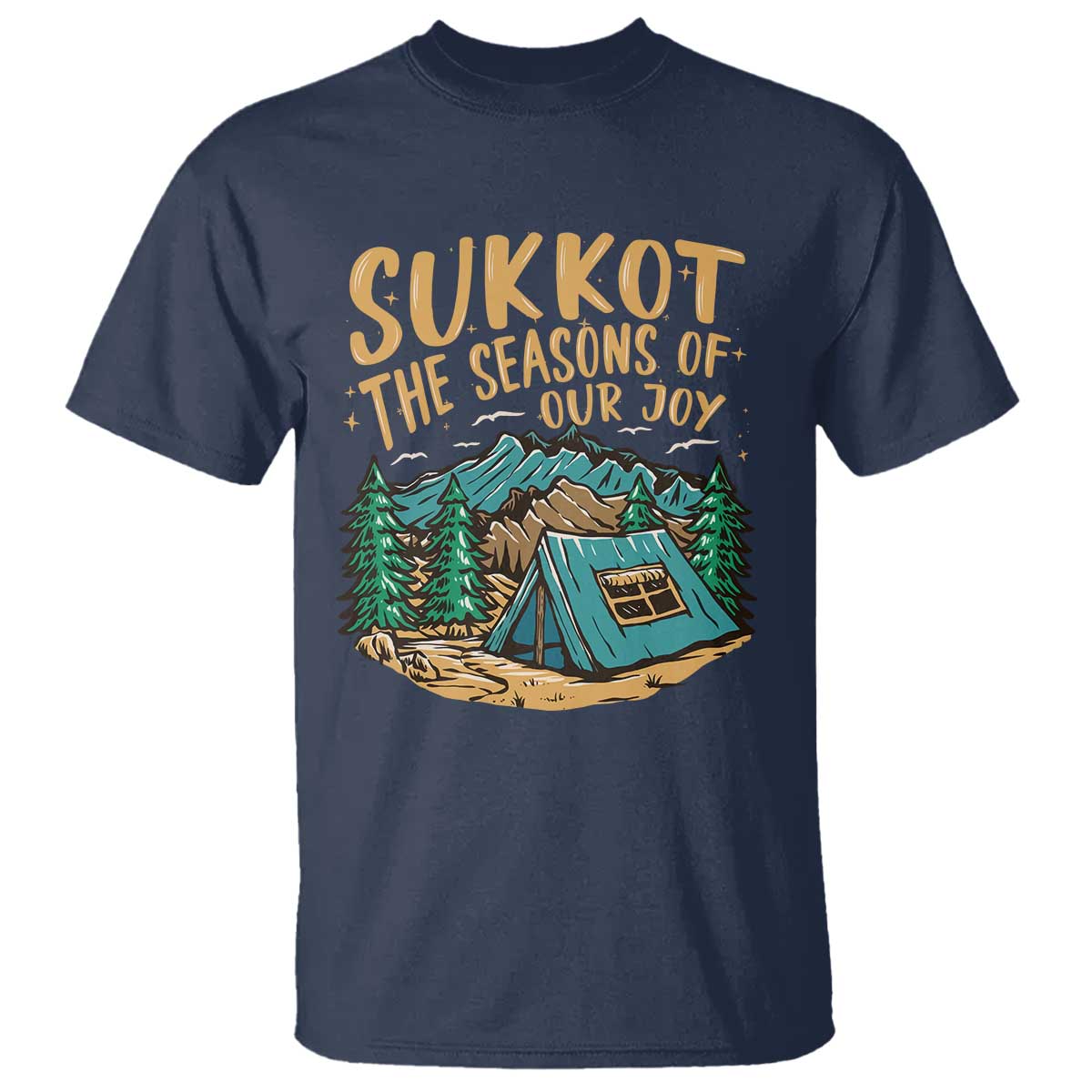 Sukkot T Shirt The Season Of Our Joy Jewish Holiday - Wonder Print Shop