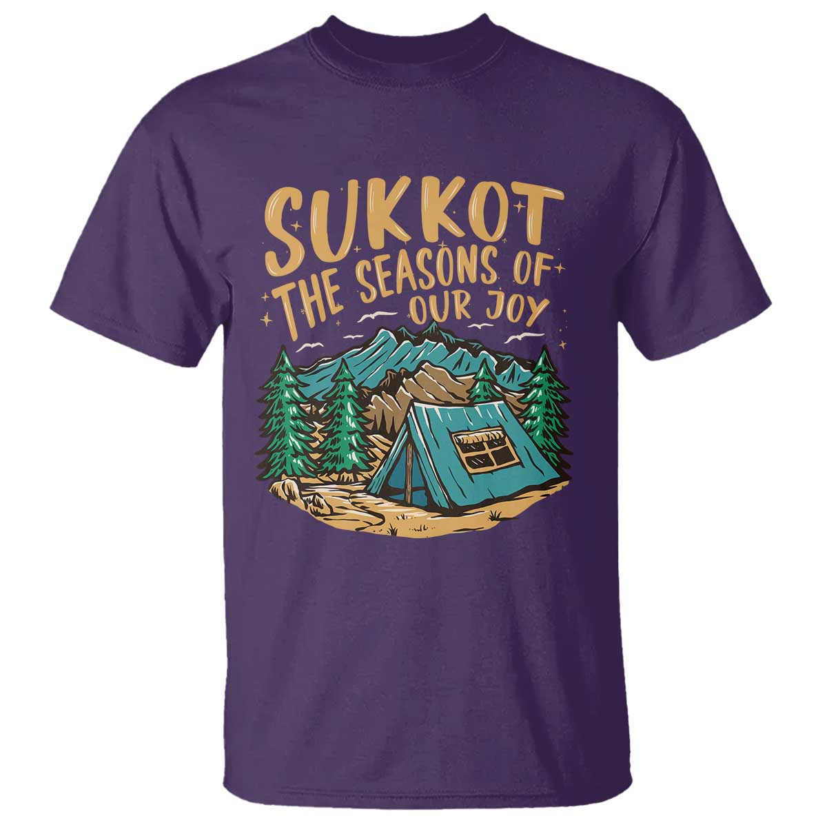 Sukkot T Shirt The Season Of Our Joy Jewish Holiday - Wonder Print Shop