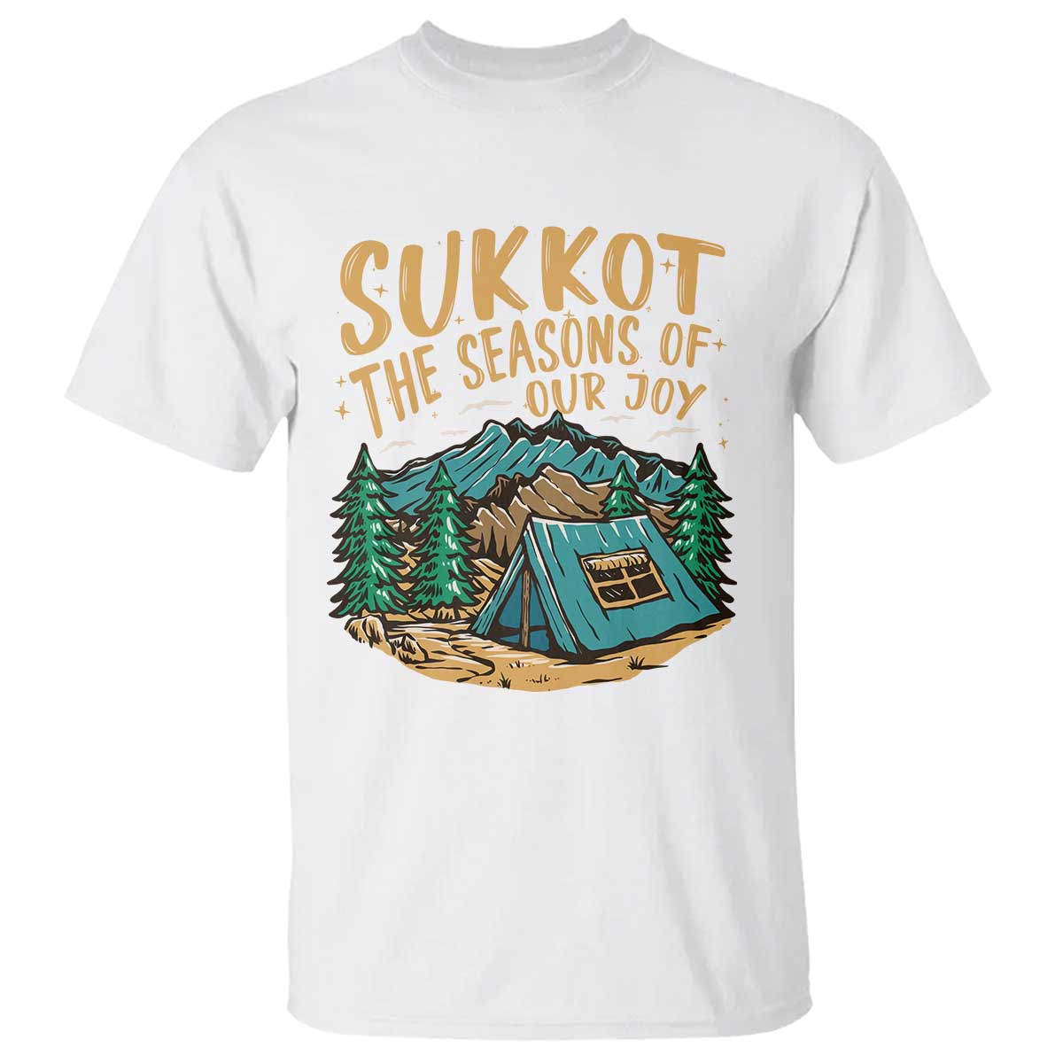 Sukkot T Shirt The Season Of Our Joy Jewish Holiday - Wonder Print Shop