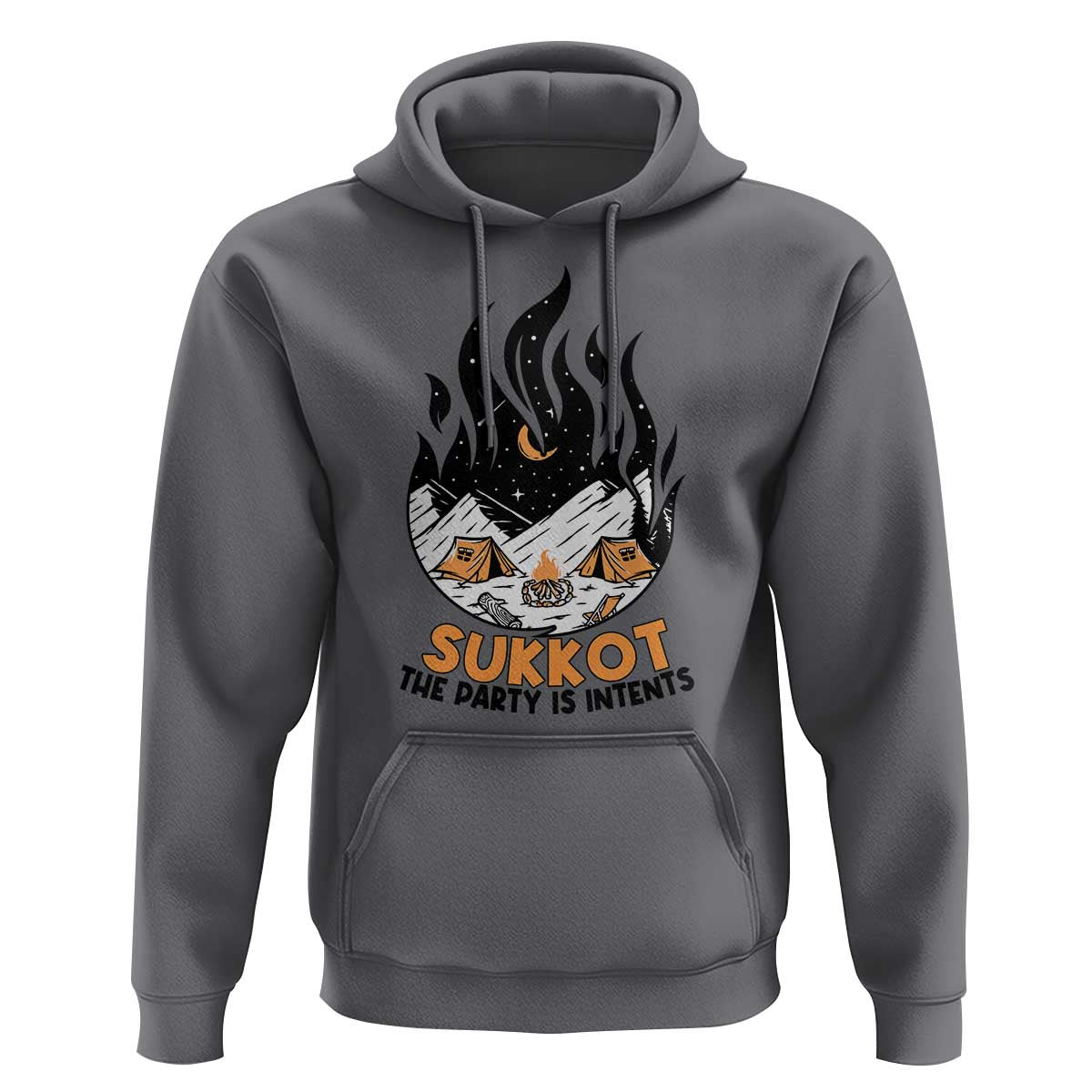 Sukkot Hoodie The Party is Intents Jewish Holiday
