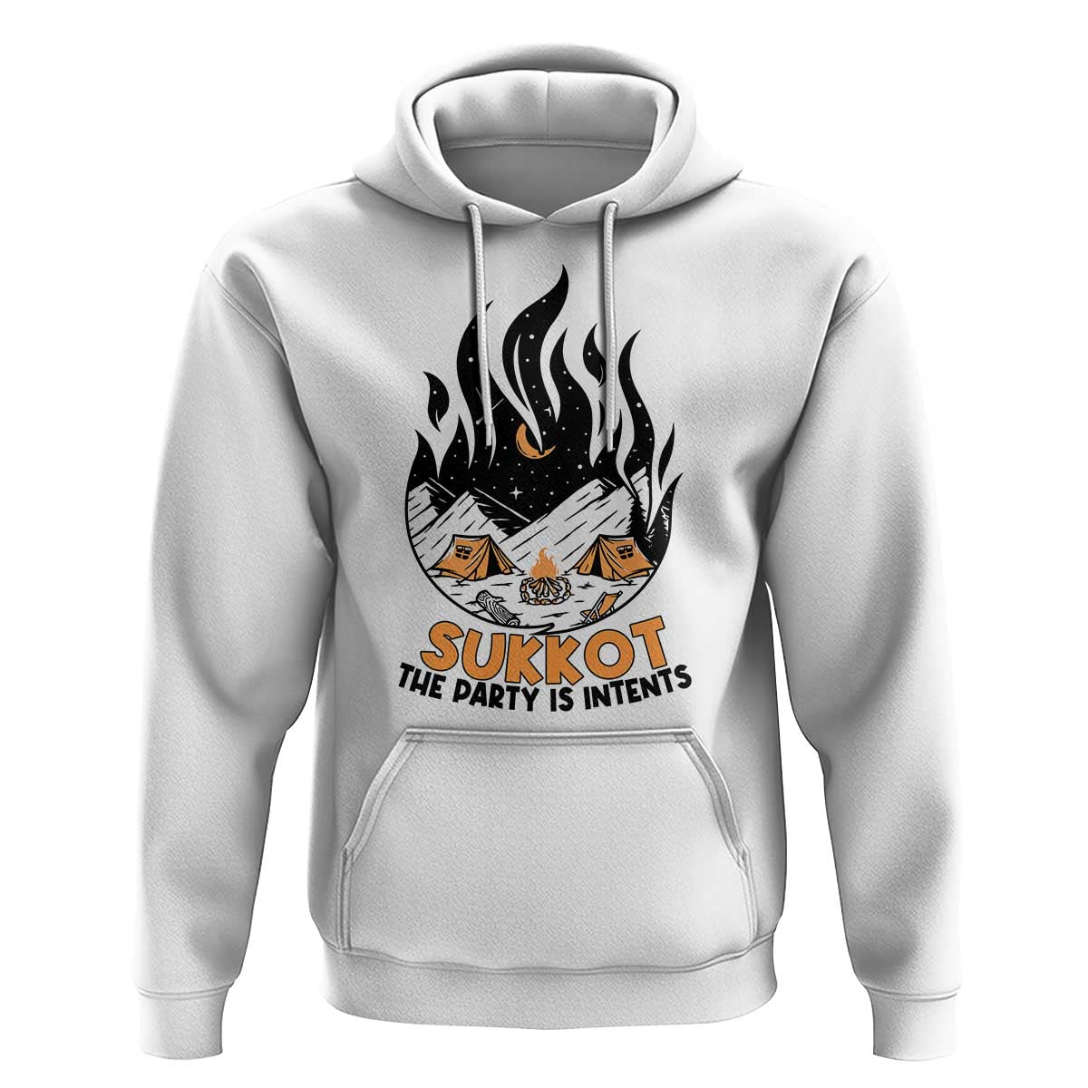 Sukkot Hoodie The Party is Intents Jewish Holiday