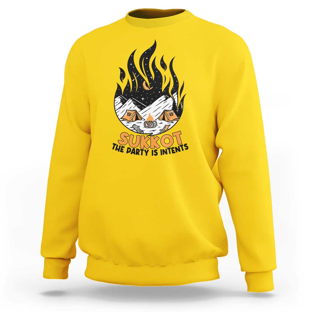 Sukkot Sweatshirt The Party is Intents Jewish Holiday - Wonder Print Shop