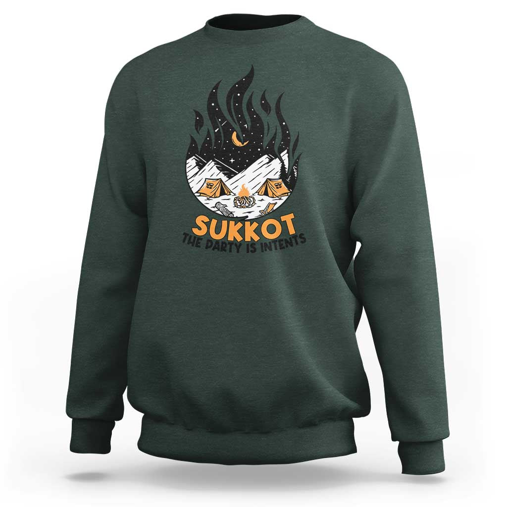 Sukkot Sweatshirt The Party is Intents Jewish Holiday - Wonder Print Shop