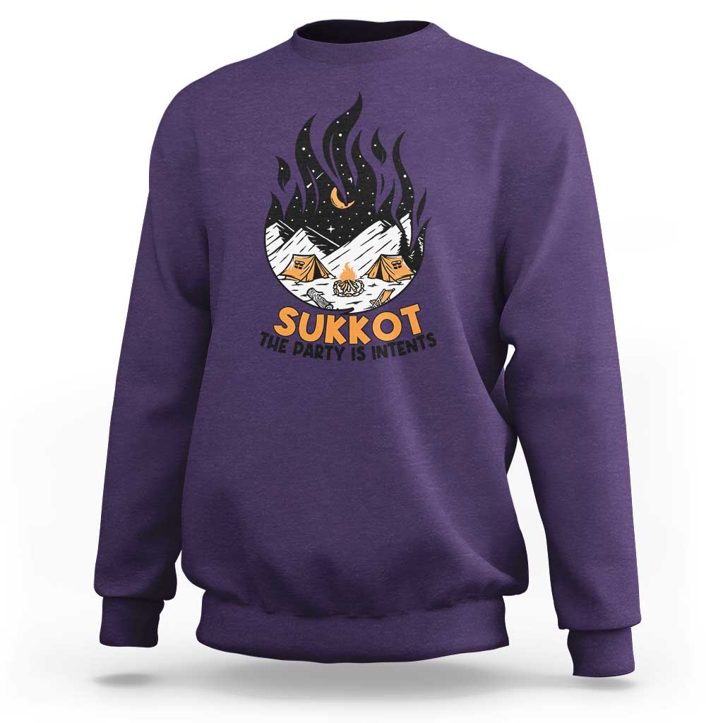 Sukkot Sweatshirt The Party is Intents Jewish Holiday - Wonder Print Shop