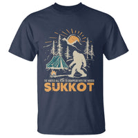 Funny Sukkot T Shirt I've Waited All Year For Sukkot Bigfoot Jewish Holiday - Wonder Print Shop