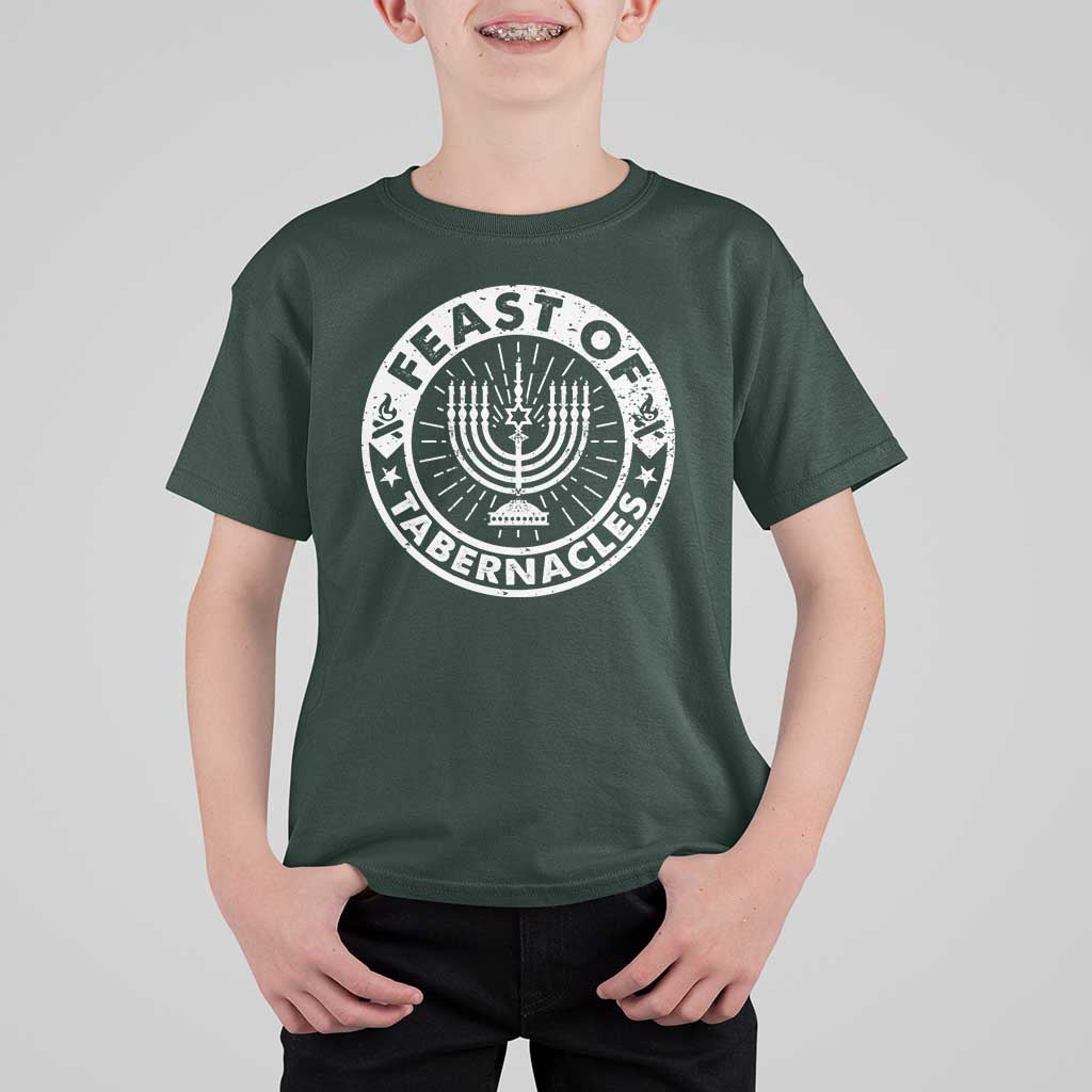 Sukkot T Shirt For Kid Feast of Tabernacles Jewish Holiday - Wonder Print Shop